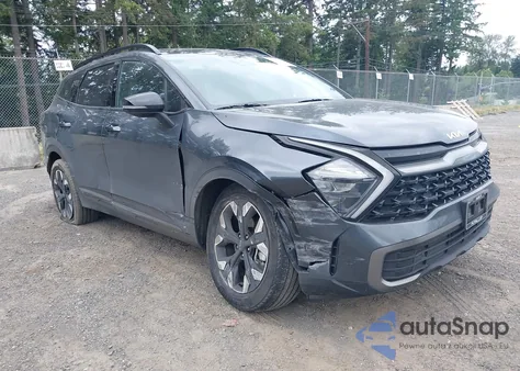 2023 Kia Sportage Plug-In Hybrid X-Line from USA, damaged, VIN KNDPYDAH6P7087651